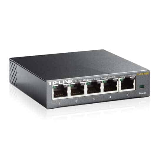 TP-LINK SG105E 5-Port Gigabit Easy Smart Switch